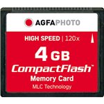 AgfaPhoto Compact Flash      4GB High Speed 120x MLC