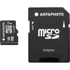 AgfaPhoto MicroSDHC UHS-I   16GB High Speed Class 10 U1 + ad