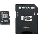 AgfaPhoto MicroSDHC UHS-I   16GB High Speed Class 10 U1 + ad