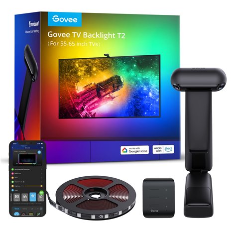 Govee - Envisual TV Backlight T2 with Dual Cameras 55   - 65
