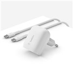 Belkin BOOST Charge 20W Charger white+ USB-C Cab.WCA006vf1MW