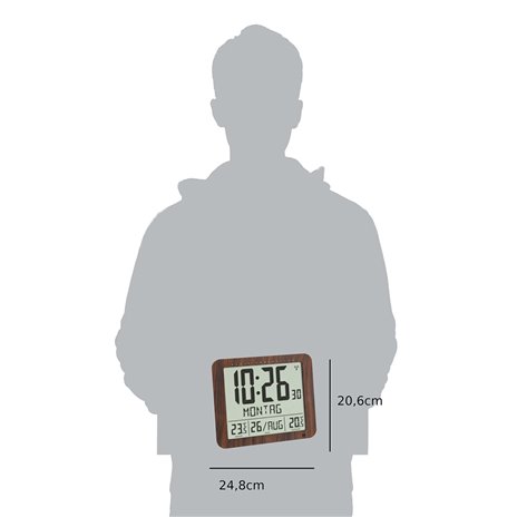 TFA 60.4518.08 orologio radiocontroll. digitale