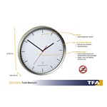 TFA 60.3521.02 cornice inox