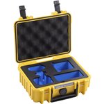 B&W action.case PP.23 giallo per Insta360 GO3 GO3S