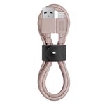 Native Union Belt Cable USB-A a Lightning 1,2m rosa