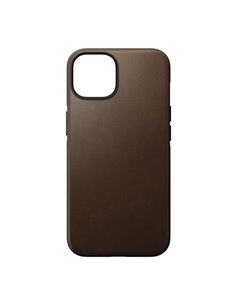 Nomad Modern Leather Case iPhone 14 Rustic Brown