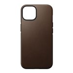 Nomad Modern Leather Case iPhone 14 Rustic Brown