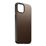 Nomad Modern Leather Case iPhone 14 Rustic Brown