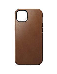 Nomad Modern custodia pelle iPhone 14 Plus English Tan