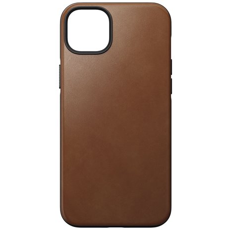 Nomad Modern custodia pelle iPhone 14 Plus English Tan