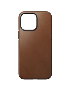 Nomad Modern custodia pelle iPhone 14 Pro Max English Tan