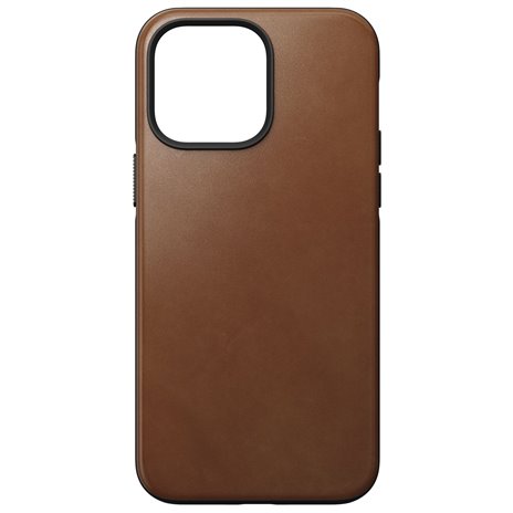 Nomad Modern custodia pelle iPhone 14 Pro Max English Tan