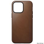 Nomad Modern custodia pelle iPhone 14 Pro Max English Tan