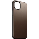 Nomad Modern custodia pelle iPhone 15 Plus Brown