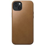 Nomad Modern custodia pelle iPhone 15 Plus English Tan