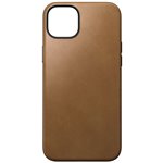 Nomad Modern custodia pelle iPhone 15 Plus English Tan