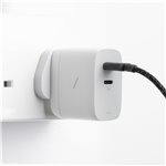 Native Union 67W Dual USB-C Fast GaN PD Wall Charger White