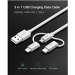 UGREEN 3-in-1 USB2.0-A cavo multifunction
