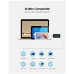UGREEN USB-C a USB 3.0 A adatt. femm. nero