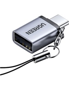 UGREEN Type C to USB 3.0 A Adapt Cable with Lanyard Space Gr