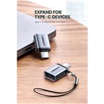 UGREEN Type C to USB 3.0 A Adapt Cable with Lanyard Space Gr