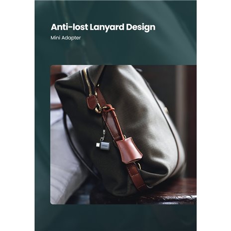 UGREEN Type C to USB 3.0 A Adapt Cable with Lanyard Space Gr