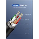 UGREEN USB-C 2.0 cavo 2m nero