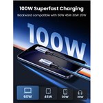 UGREEN USB-C a USB-C custodia all. con intreccio 3m