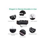 UGREEN Outdoor Running Waist Belt Pack Black