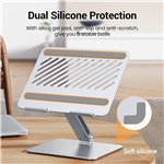 UGREEN supporto regolabile Laptop argento