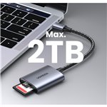 UGREEN USB-C a SD/TF lettore schede memoria cust.all.