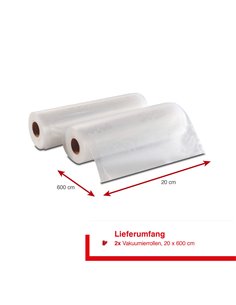 Solis Vac Rolls 20x600cm 2 rotoli   pellicola per sottov. 2