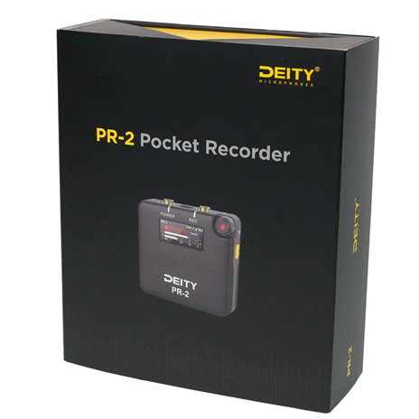 Deity PR-2 Stereo Pocket Recorder mit Lavalier Mic