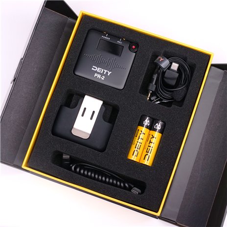 Deity PR-2 Stereo Pocket Recorder mit Lavalier Mic