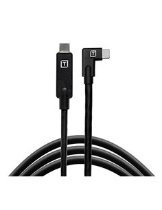 Tether Tools TetherPro USB-C a USB-C angolo retto nero