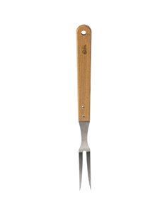 Jean Dubost Laguiole forchetta barbecue manico legno