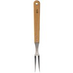 Jean Dubost Laguiole forchetta barbecue manico legno