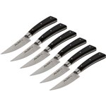 Jean Dubost Laguiole coltelli d.bistecca 6pz.acrilico