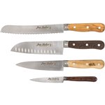 Jean Dubost Laguiole coltelli da cucina set 4 pz.