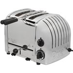 Dualit 2+1 Combi tostapane incl. Pinza Toast lucido