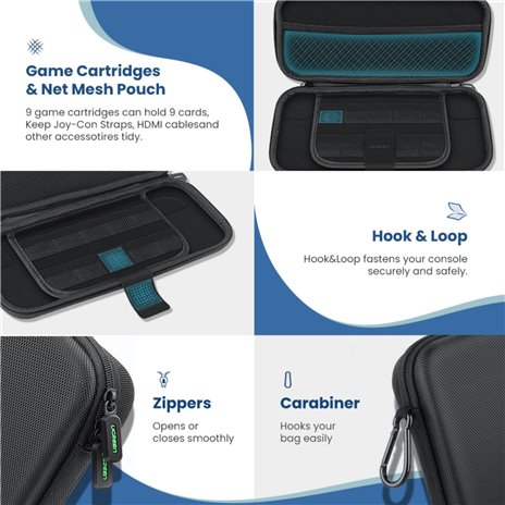 UGREEN custodia portatile per Nintendo Switch