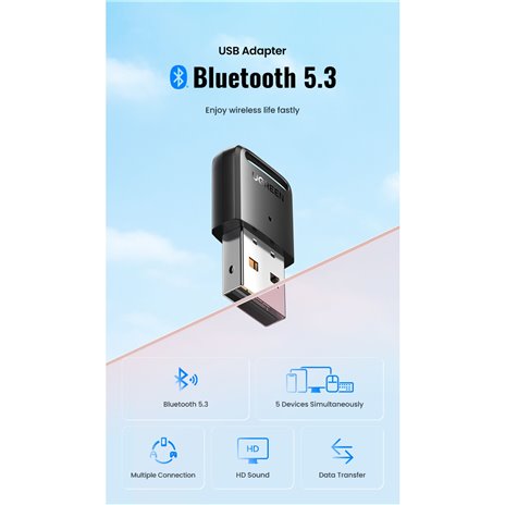 UGREEN Bluetooth 5.3 USB adatt.