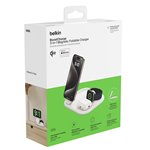 Belkin BOOST Charge 3in1 Qi2 15W staz. ricar. magn.bia.WIZ02