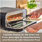 Severin PG 8575 SERICO fornetto per pizza digitale