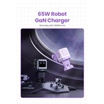UGREEN Uno RG 65W 3-Port GaN caricatore rapido EU purpe
