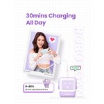 UGREEN Uno RG 65W 3-Port GaN caricatore rapido EU purpe