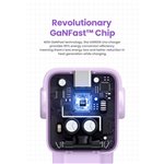 UGREEN Uno RG 65W 3-Port GaN caricatore rapido EU purpe