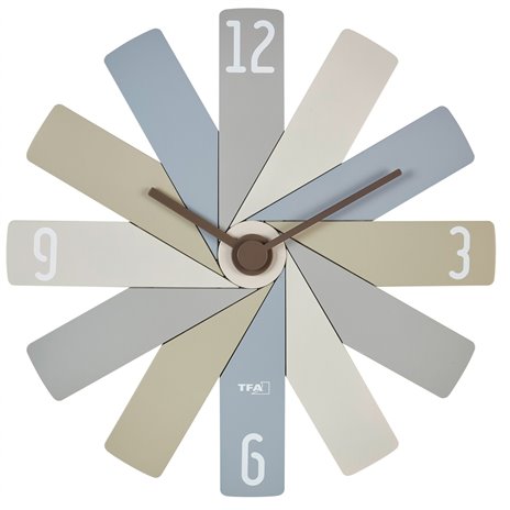 TFA Clock in the box colorato Orologio da parete