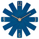 TFA Clock in the box blu orologio da parete