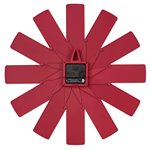 TFA Clock in the box rosso orologio da parete